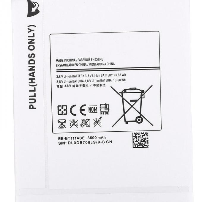 Tablet-Batterie-Ersatz EB-BT111ABE SM-T110 SM-T111 T115 3600mA weißer Samsung
