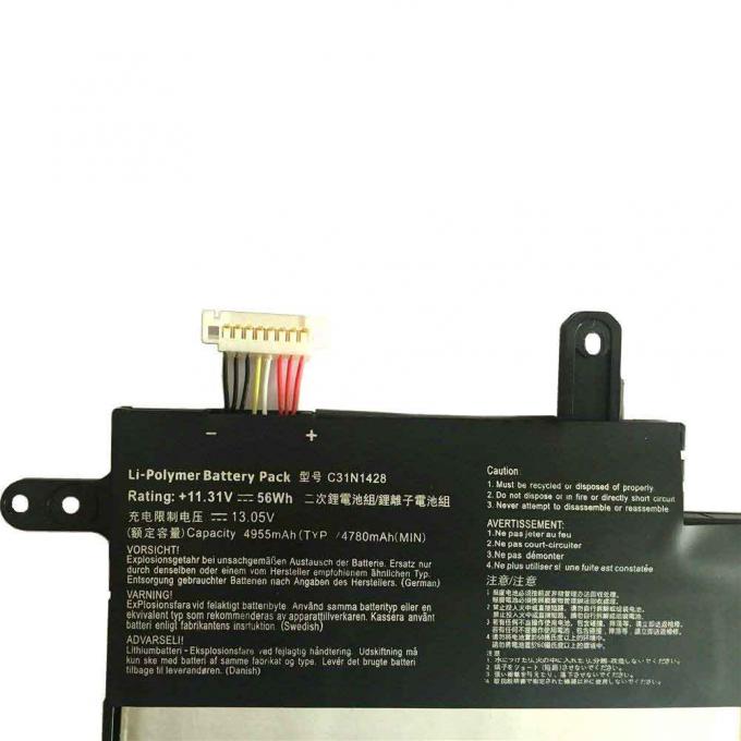 C31N1428 ASUS Zenbook UX305LA Zyklus-Leben des Batterie-Ersatz-11.31V 56Wh 500