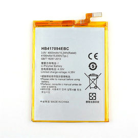 China Handy-Batterie HB417094EBC Huawei, Batterie 3.8V 4000mAh Huaweis Mate7 fournisseur